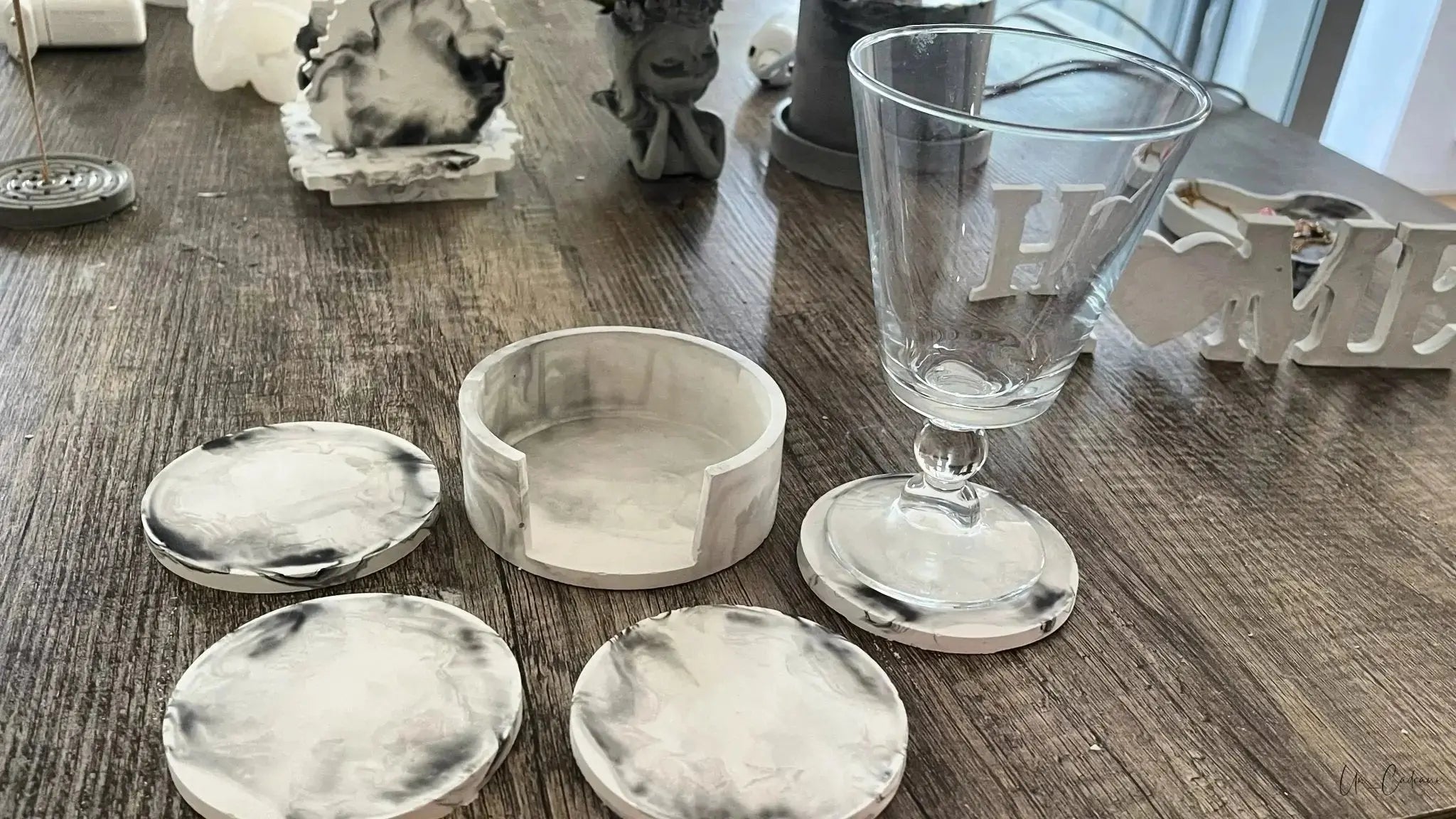 Set Sottobicchieri 🖤🤍🩶