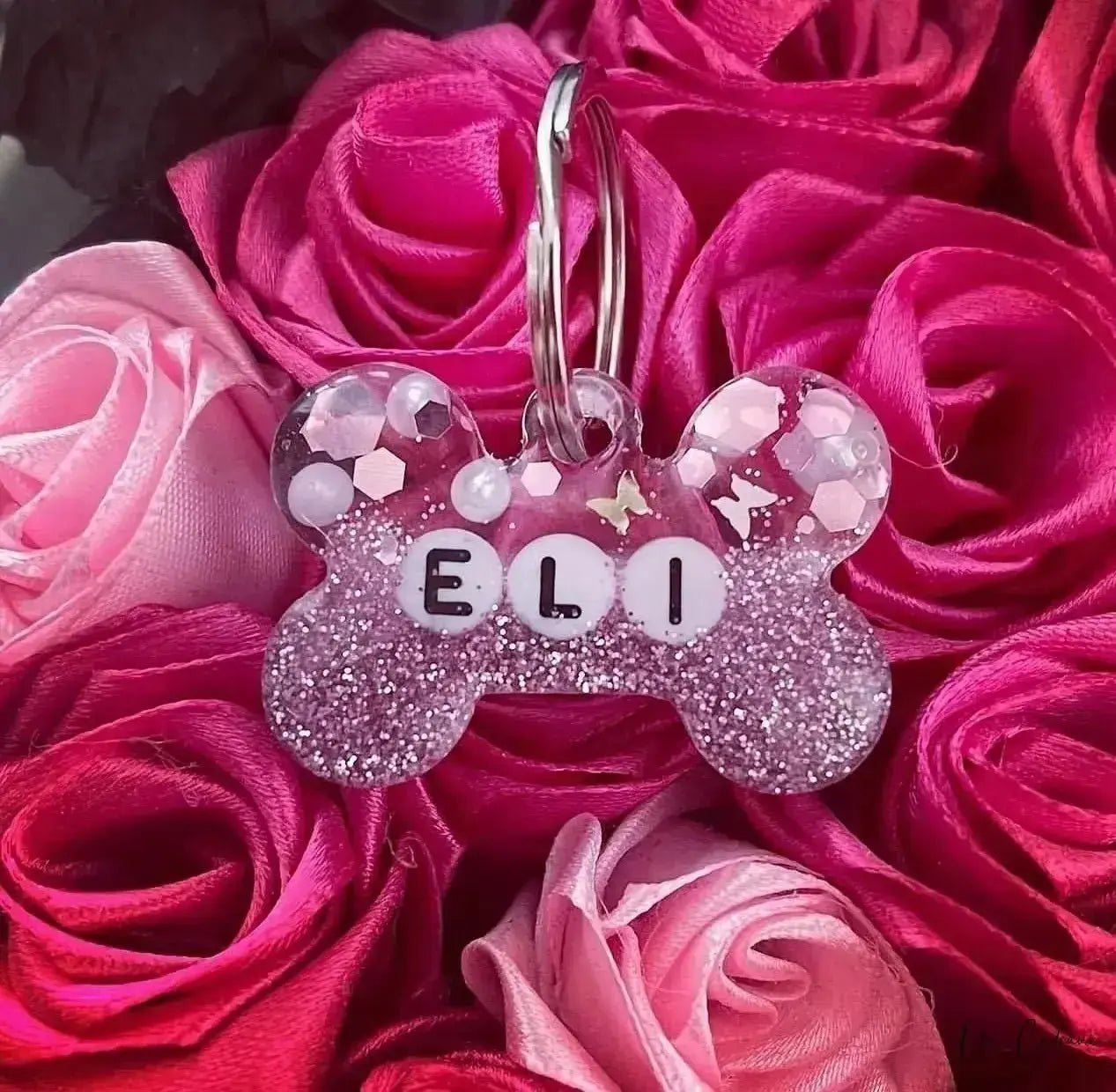 Medaglietta per cani glitter - Un_Cadeaux