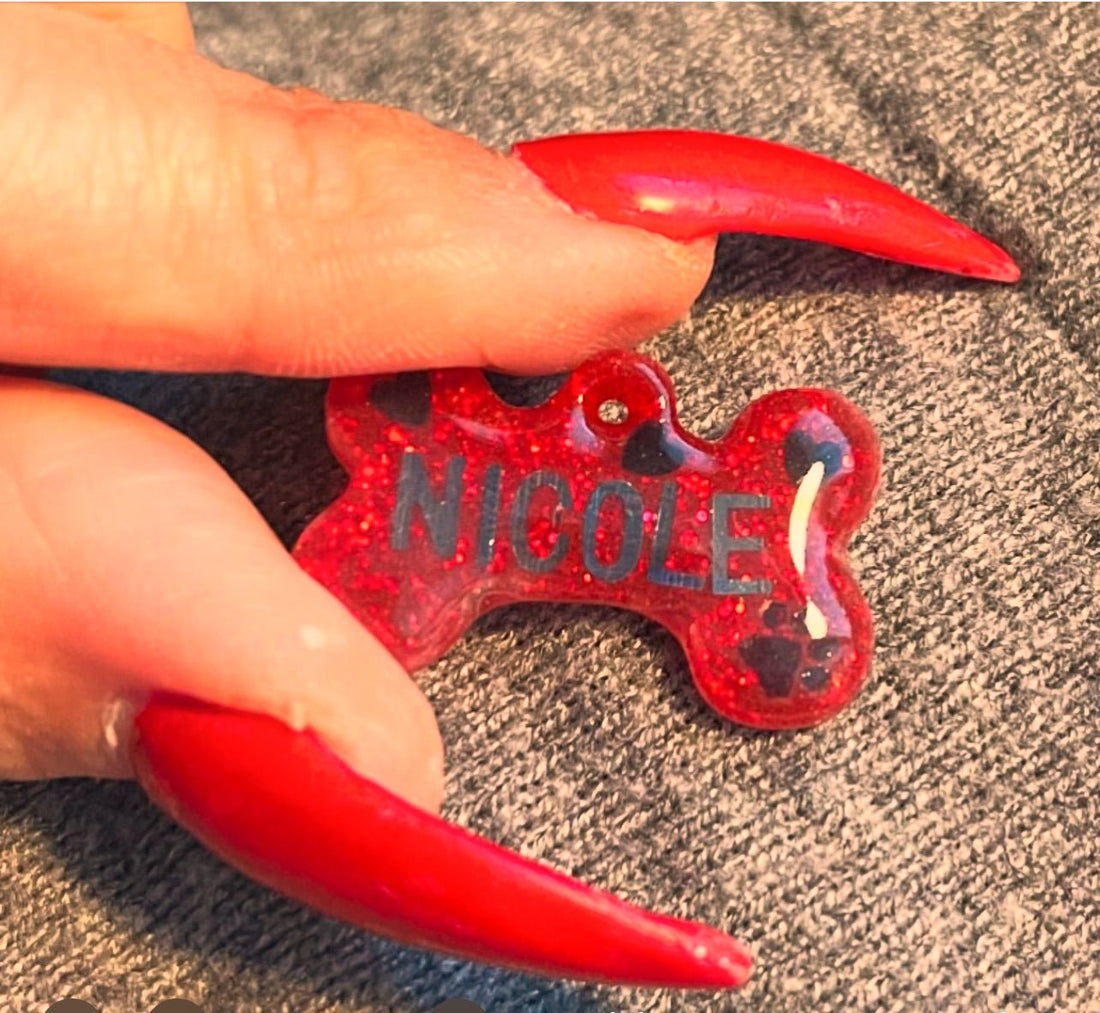 Medagliette in Resina per Cani di Piccola Taglia - Un_Cadeaux