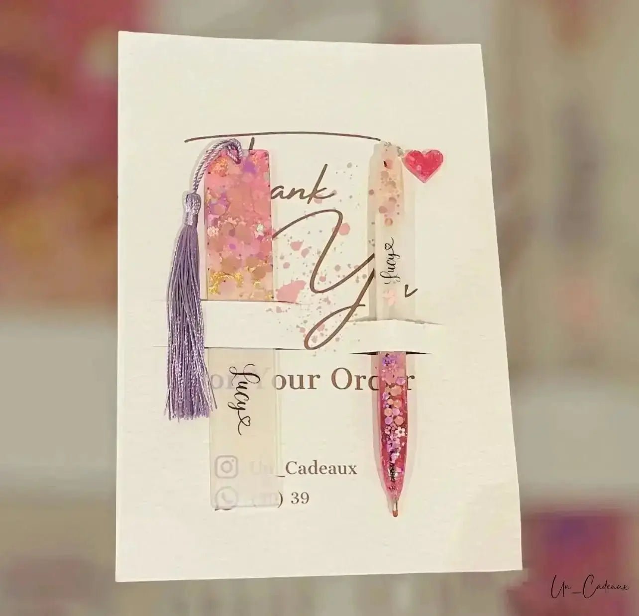 Penne & segnalibro - Un_Cadeaux