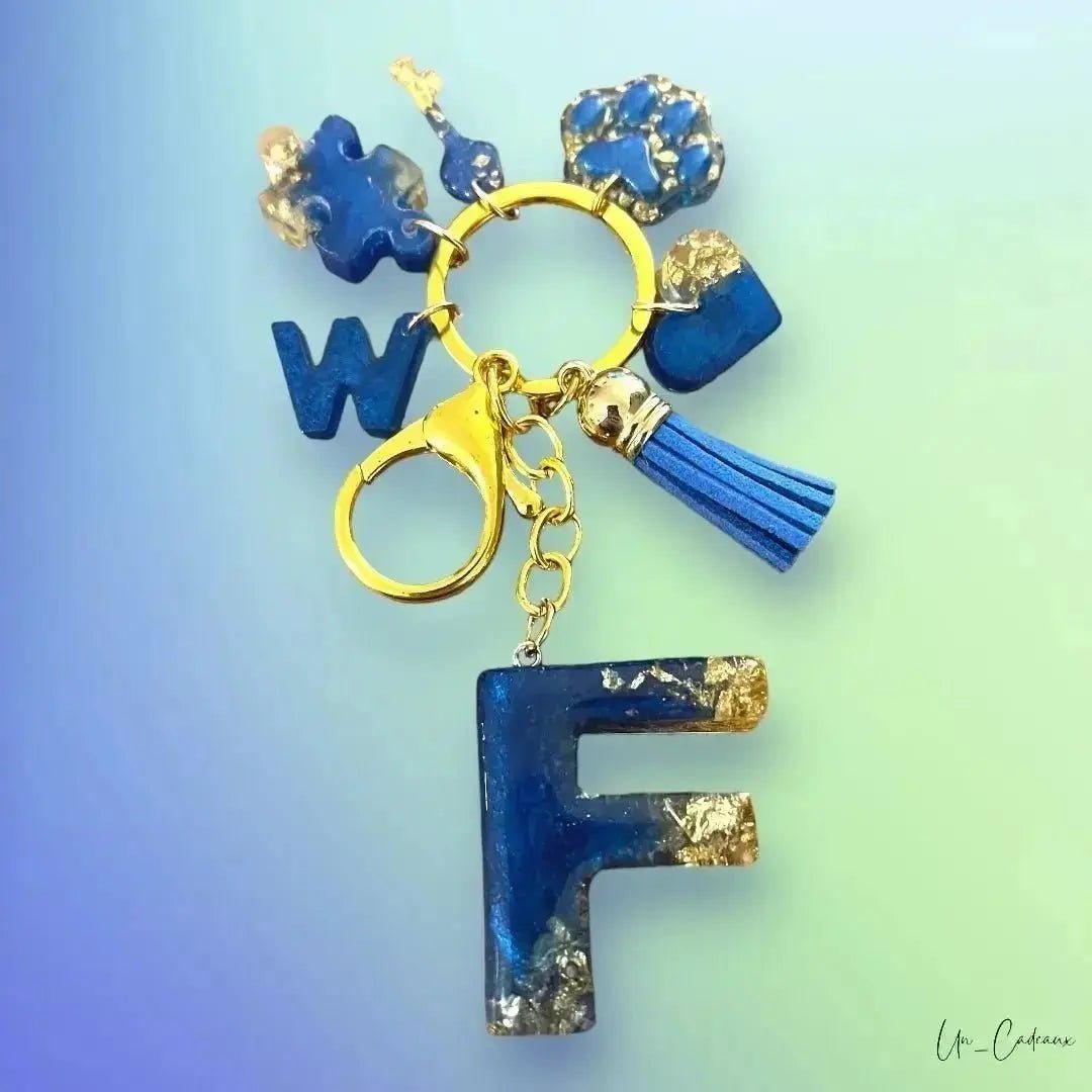 Portachiavi iniziale - Un_Cadeaux