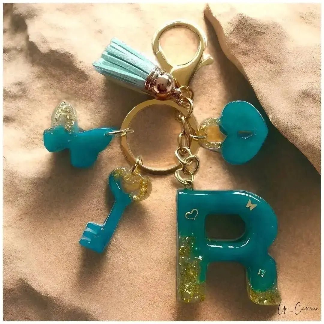 Portachiavi iniziale - Un_Cadeaux