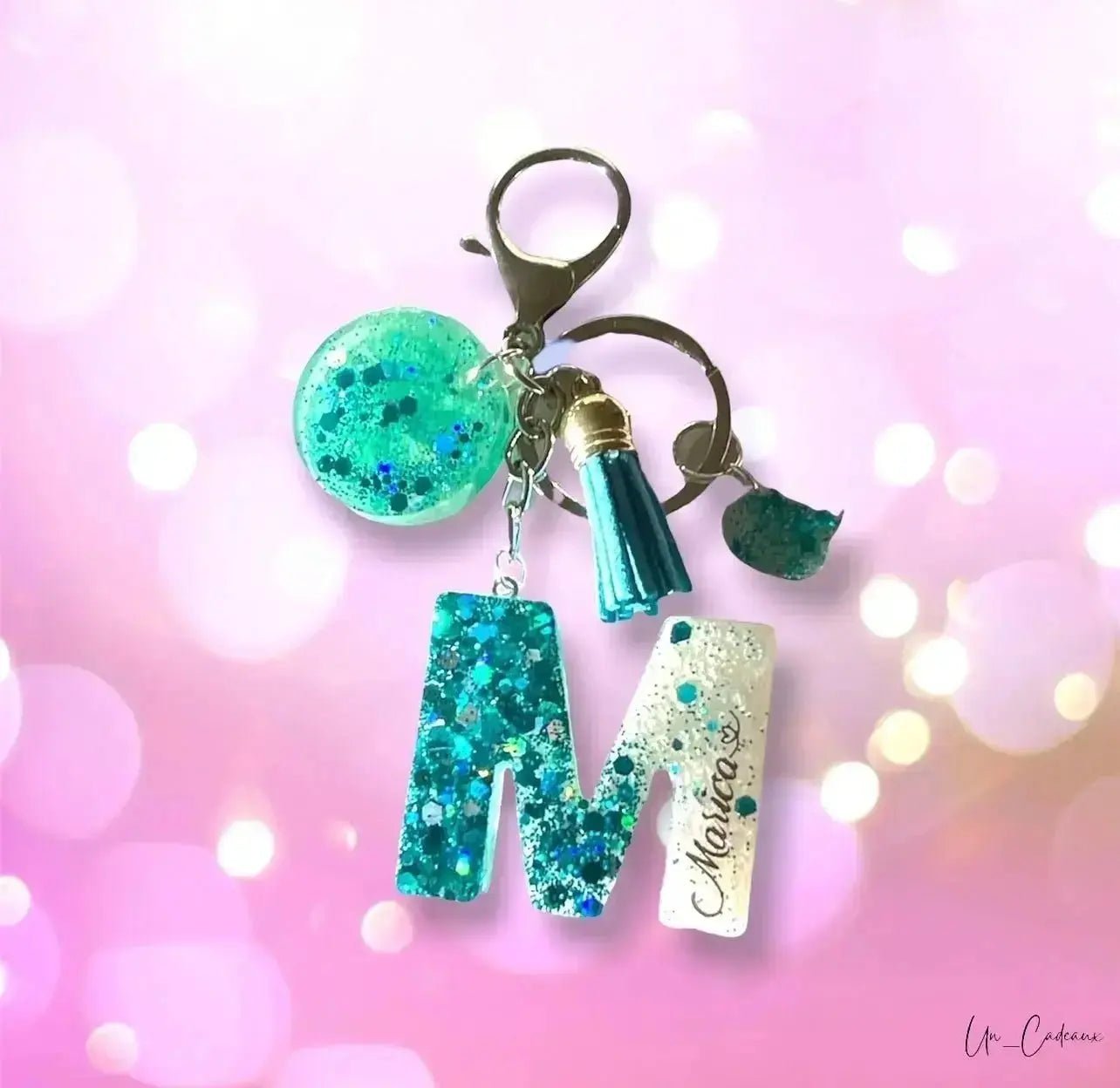 Portachiavi iniziale - Un_Cadeaux