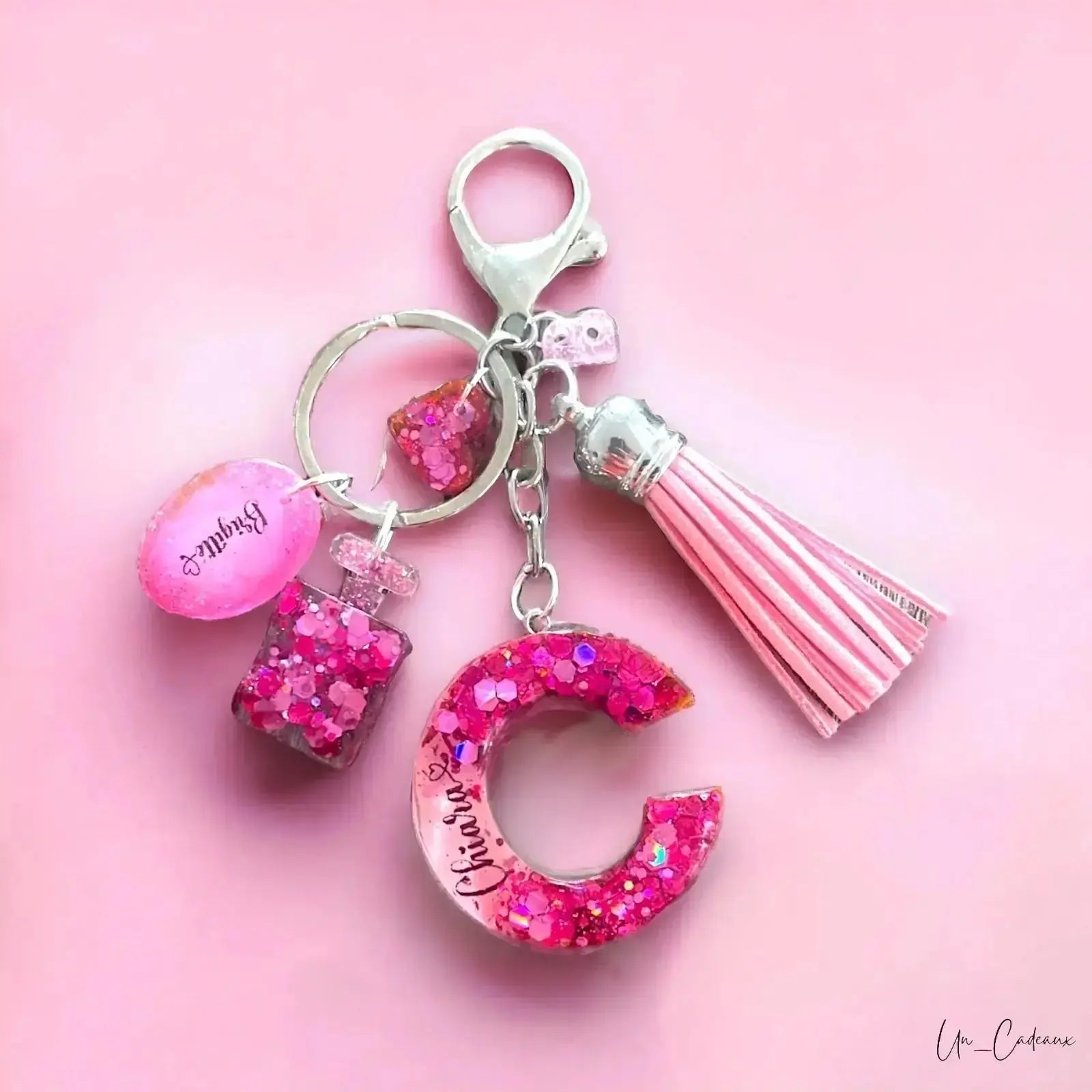 Portachiavi iniziale - Un_Cadeaux