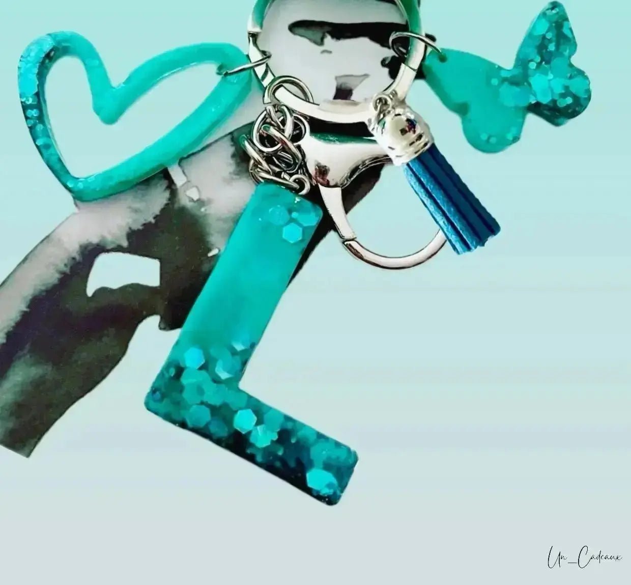 Portachiavi iniziale - Un_Cadeaux