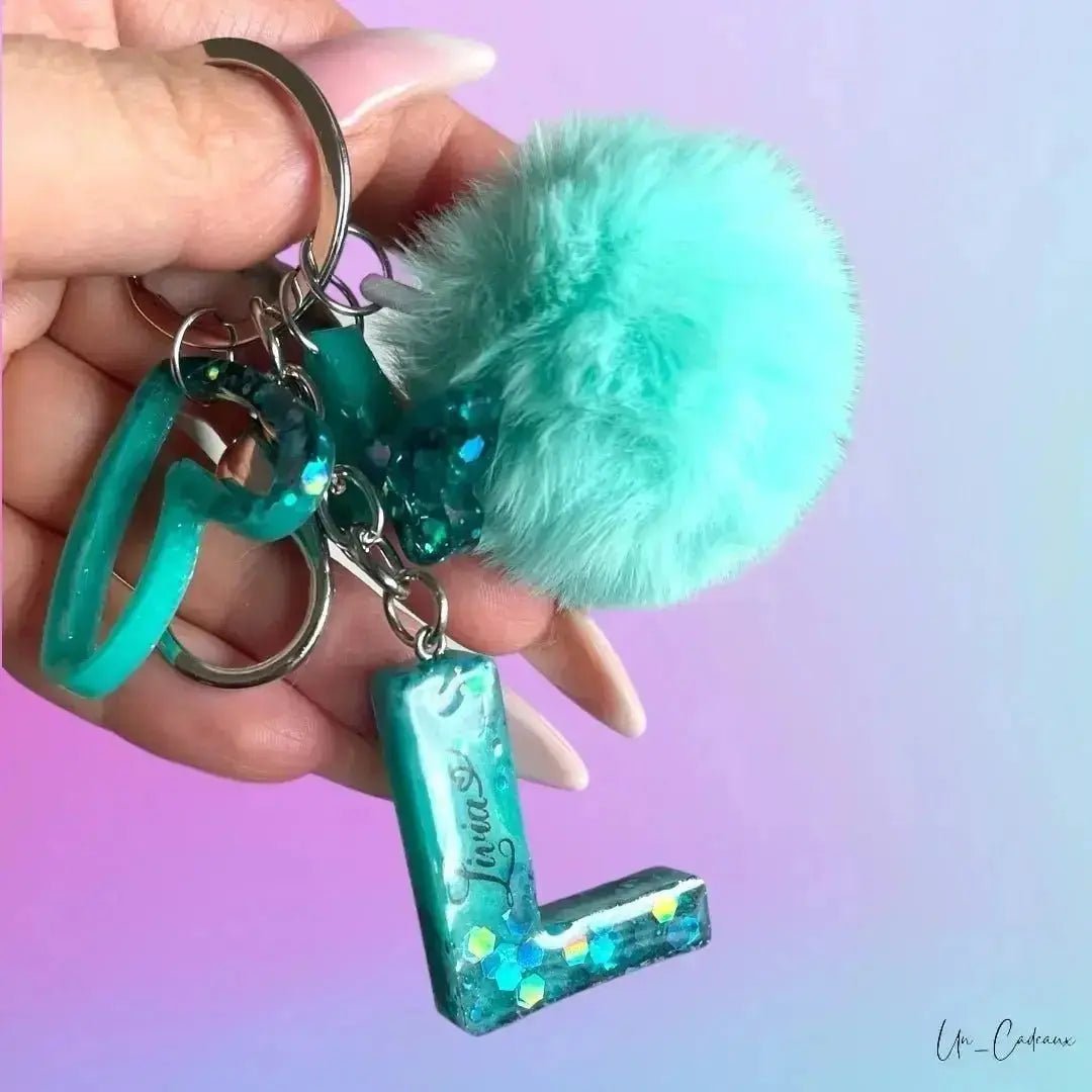 Portachiavi iniziale - Un_Cadeaux