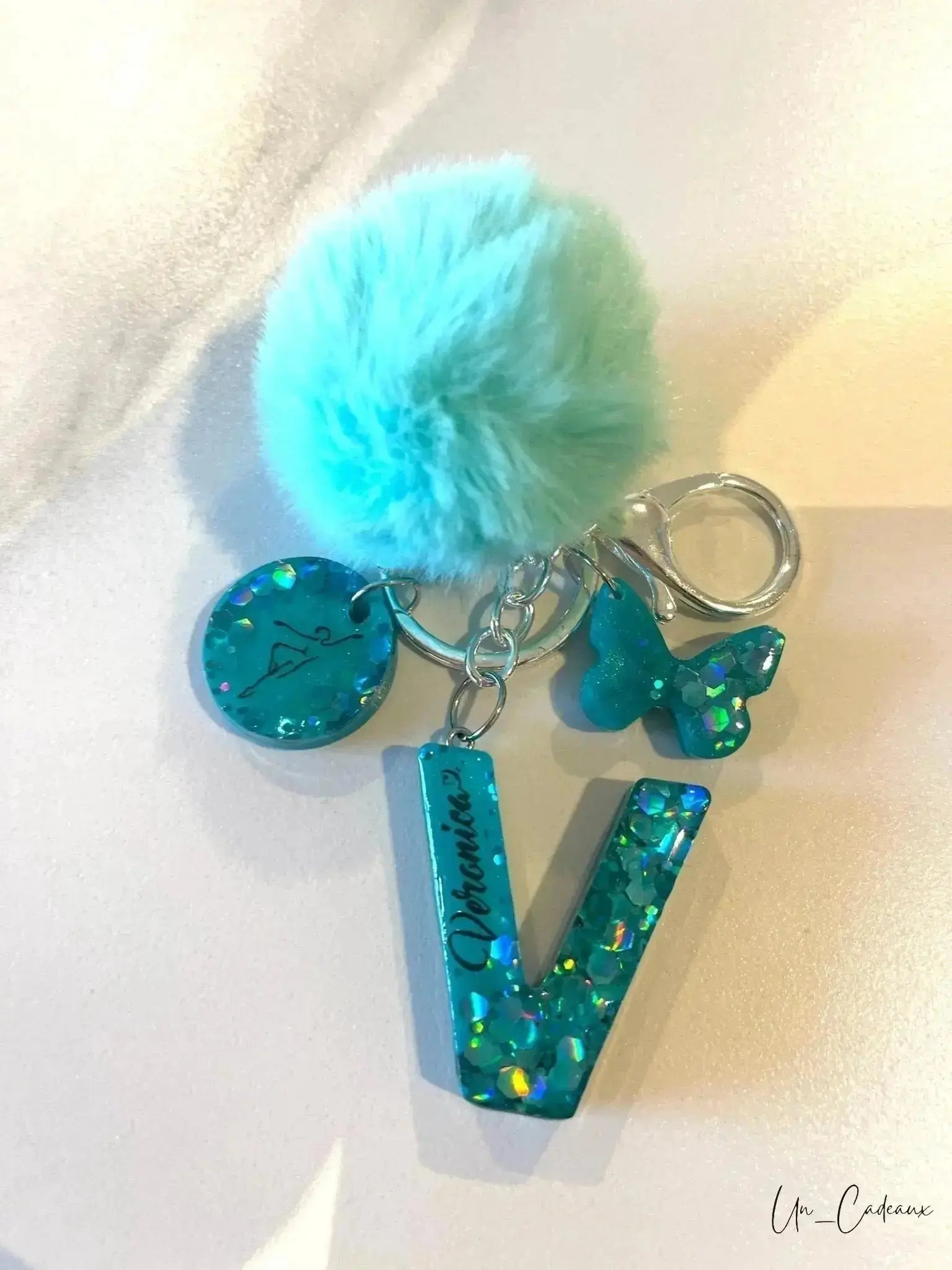 Portachiavi iniziale - Un_Cadeaux