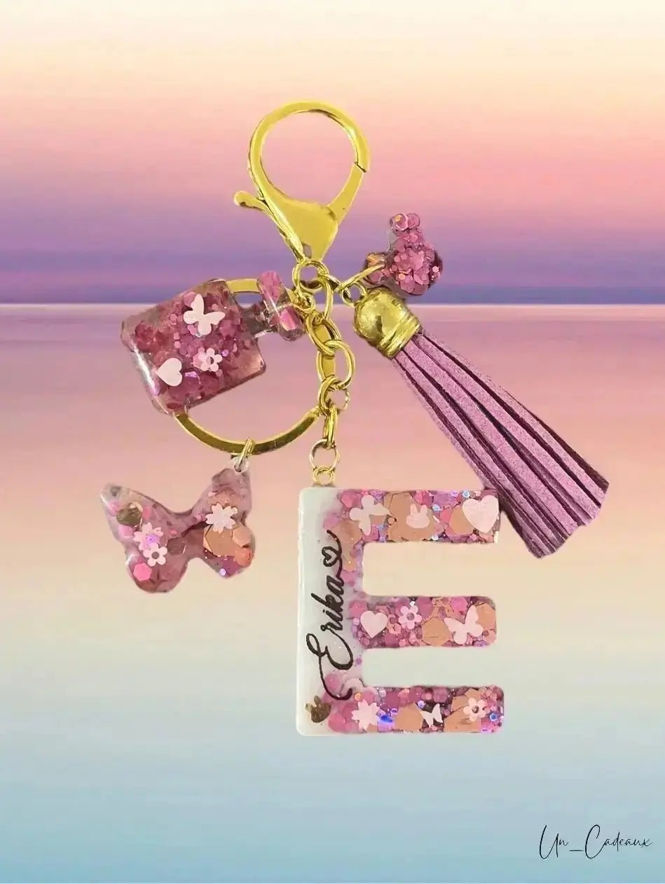 Portachiavi iniziale - Un_Cadeaux