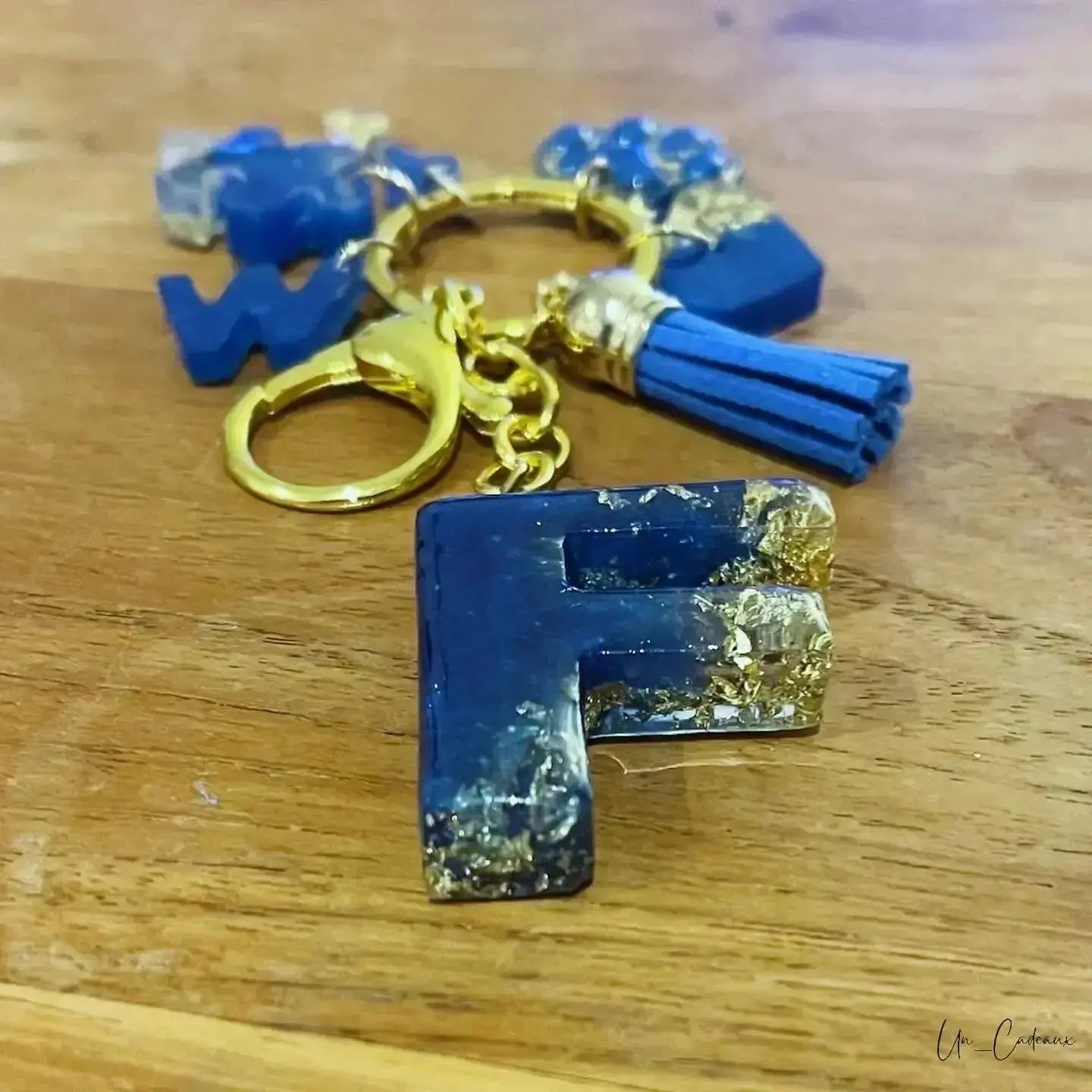 Portachiavi iniziale - Un_Cadeaux