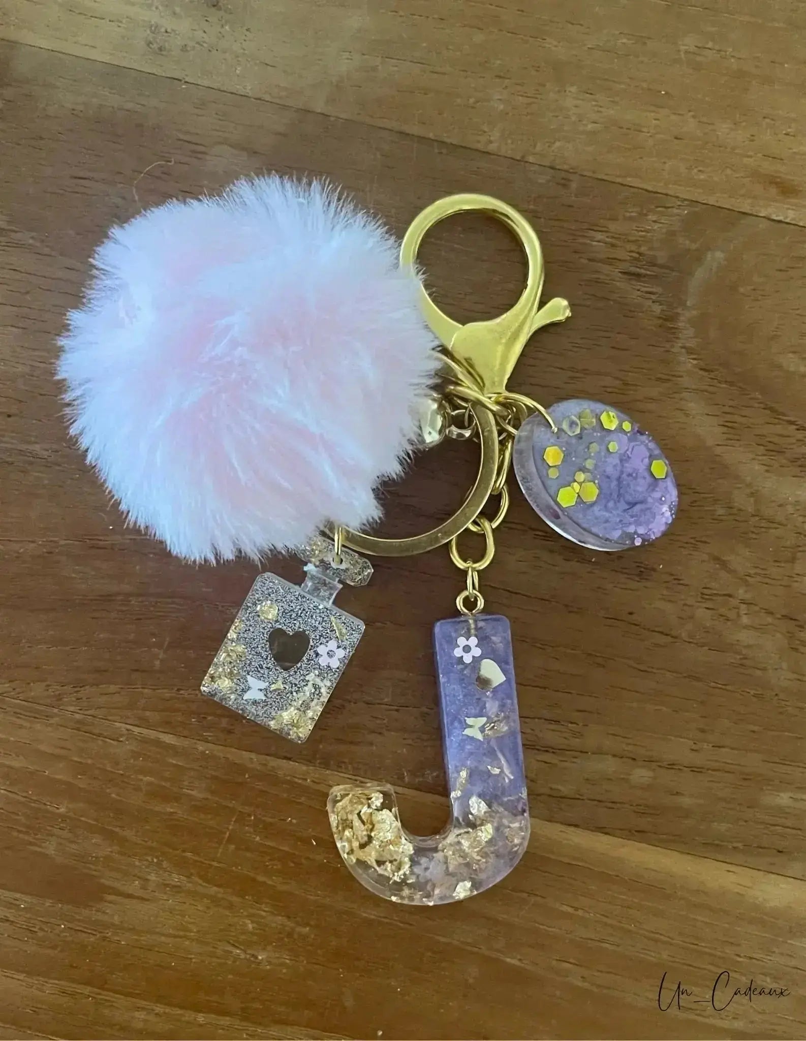 Portachiavi iniziale - Un_Cadeaux