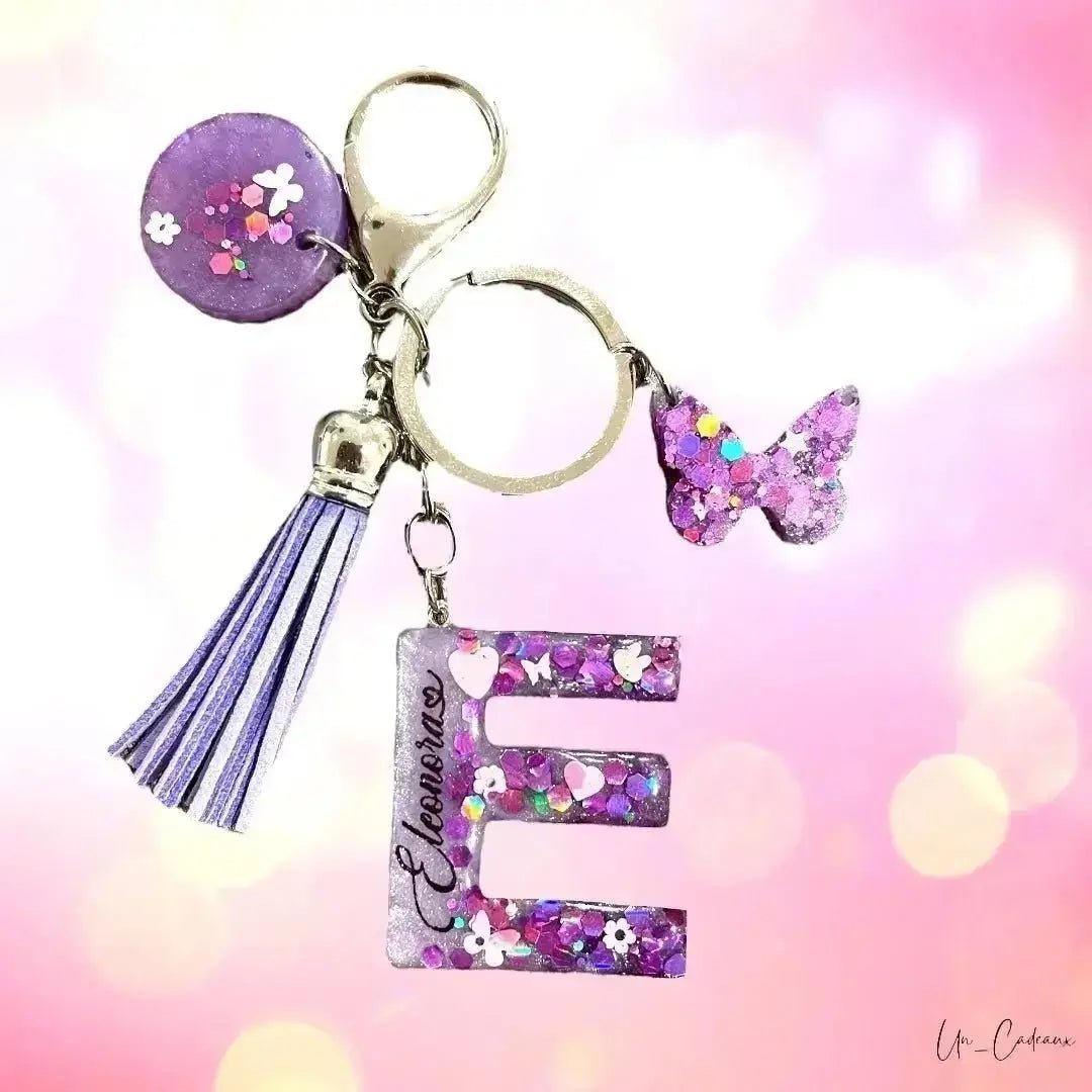 Portachiavi iniziale - Un_Cadeaux