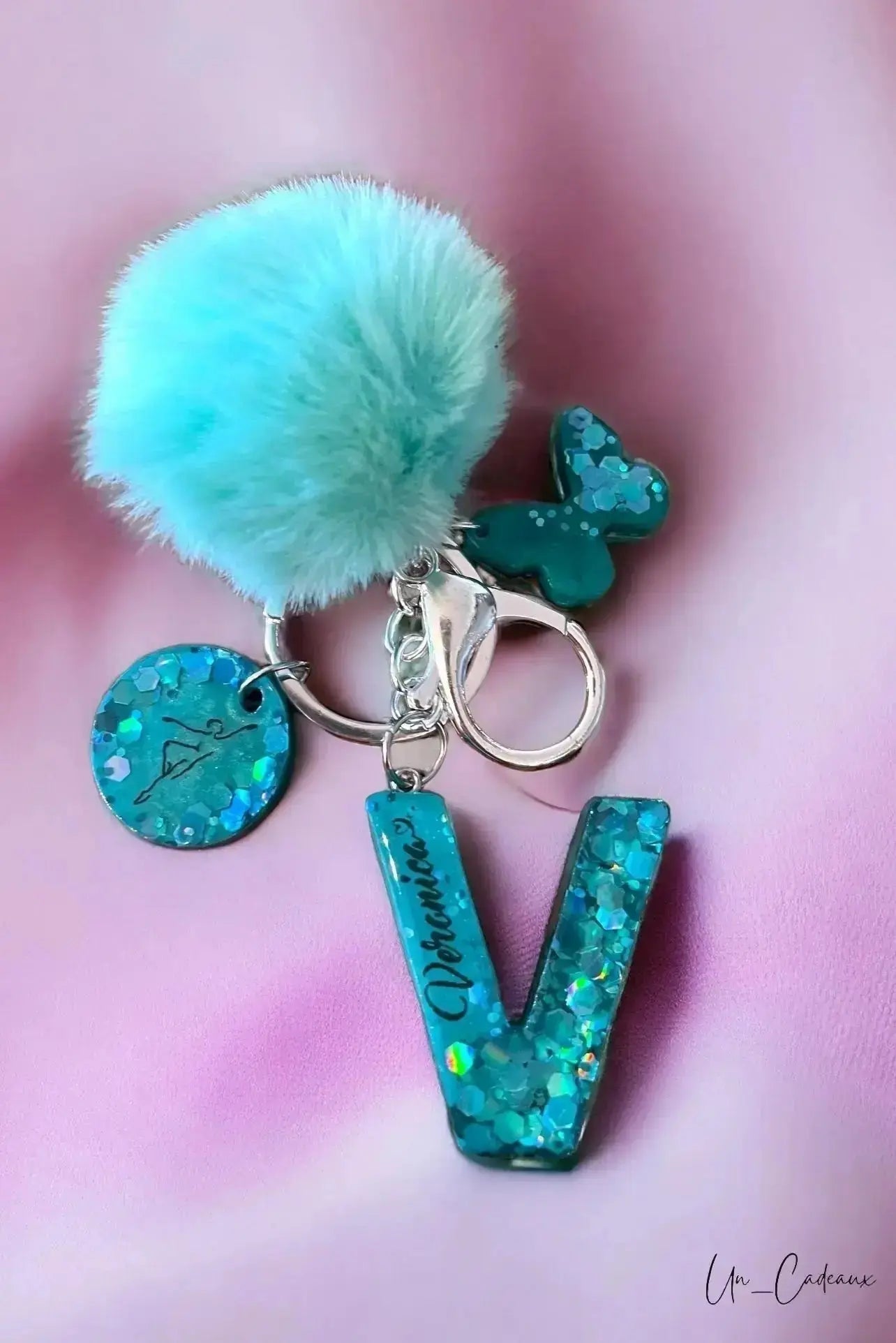 Portachiavi iniziale - Un_Cadeaux