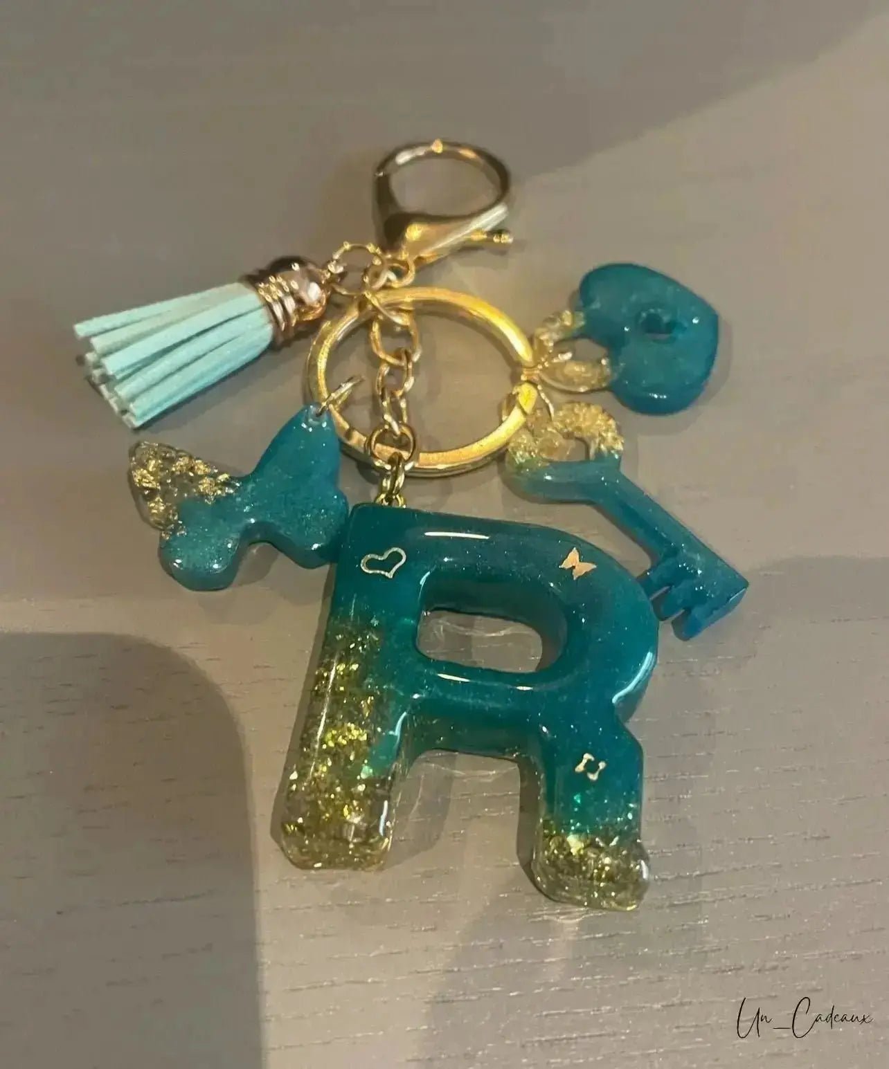 Portachiavi iniziale - Un_Cadeaux