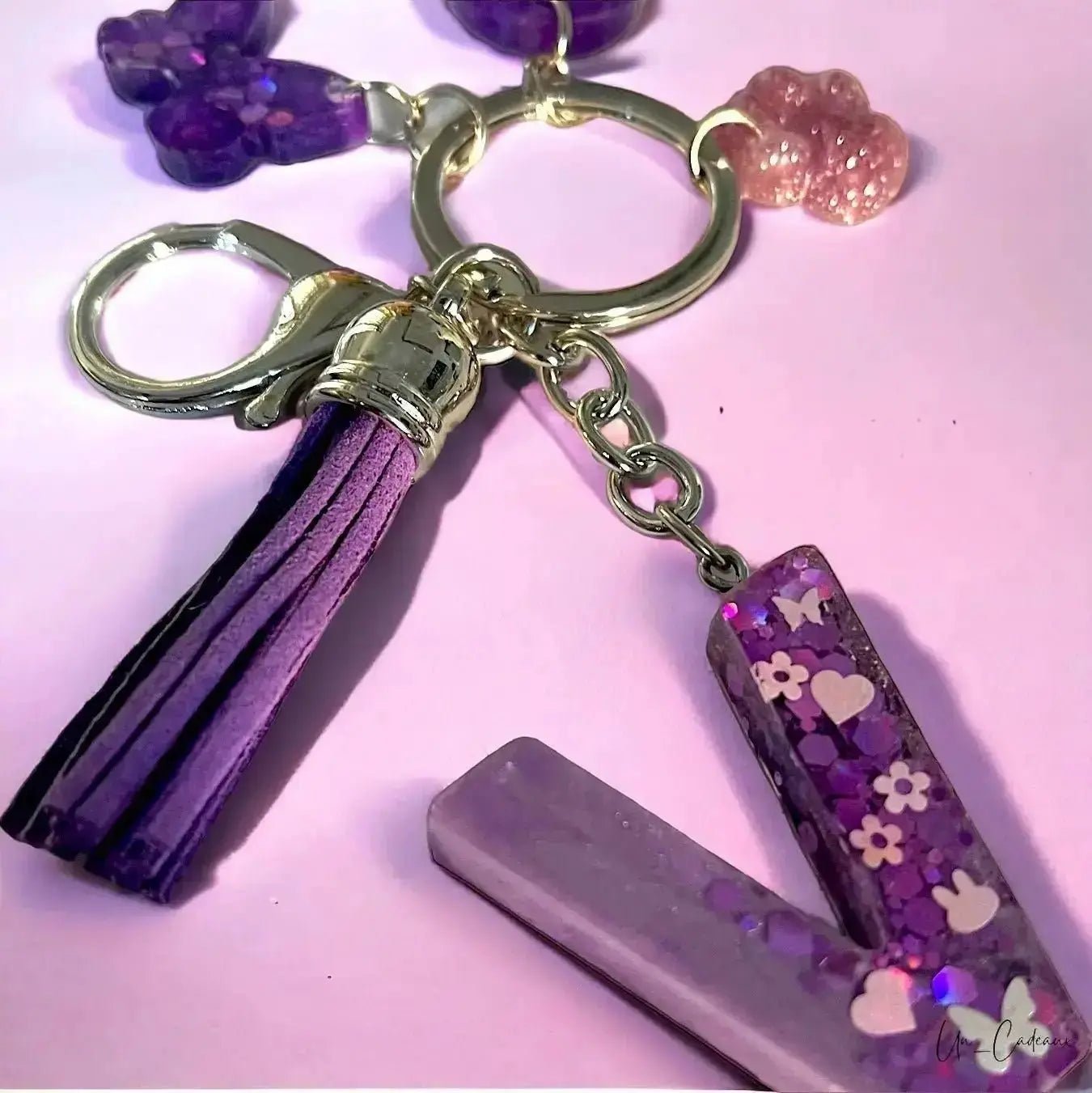 Portachiavi iniziale - Un_Cadeaux