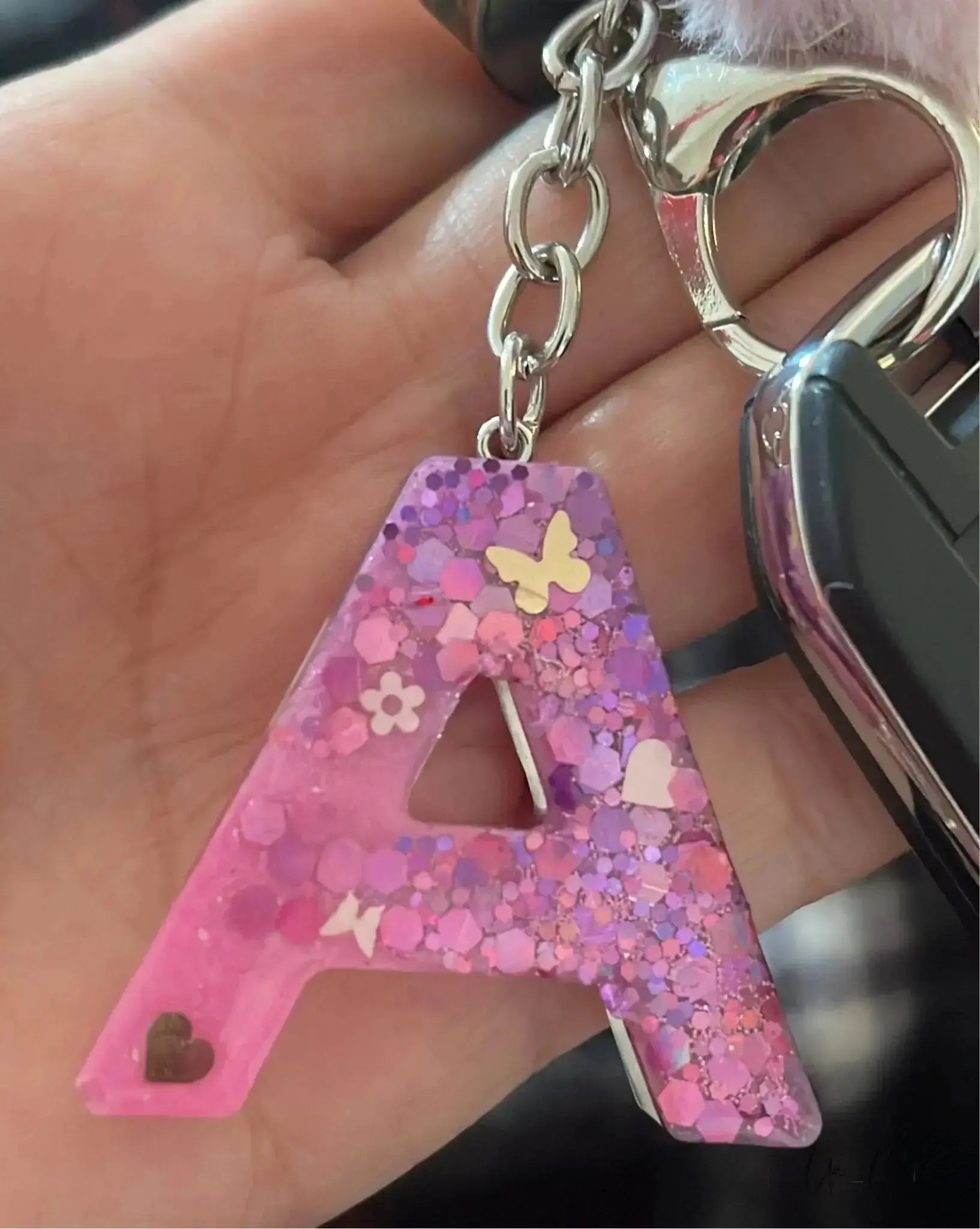 Portachiavi iniziale - Un_Cadeaux