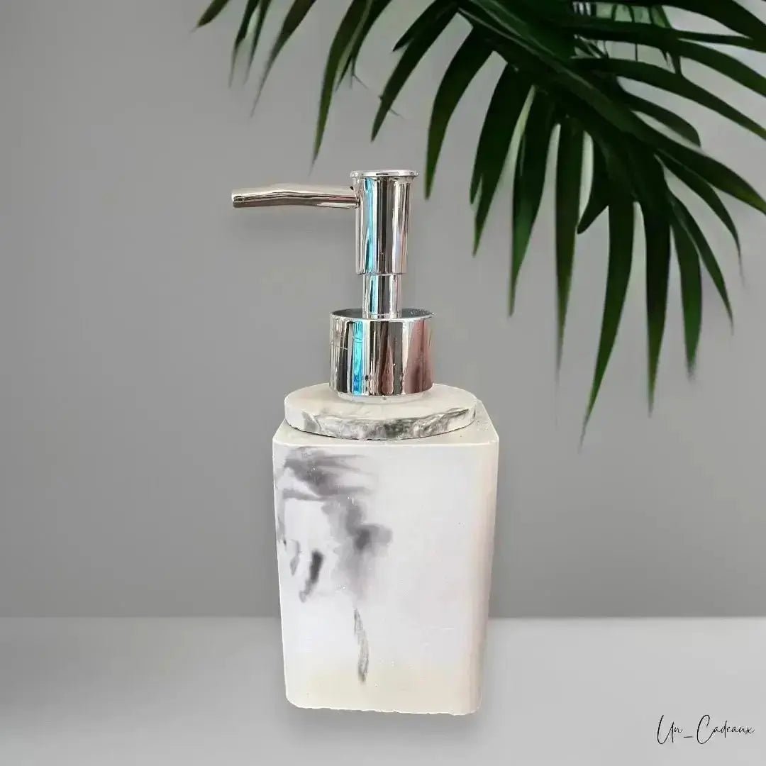 Set lavabo con dispencer e bicchiere - Un_Cadeaux