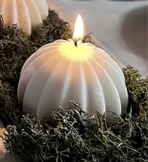 Sfera Candle - Candela Sferica Artigianale Cera Vegetale