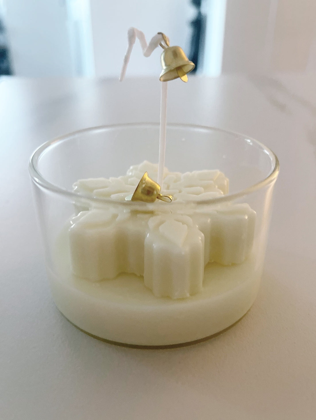 Cristallo d’Inverno – Candela Artigianale in Cera di Soia Naturale