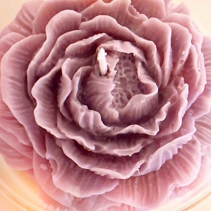 Candela Fiore Rosa - Bomboniera Artigianale