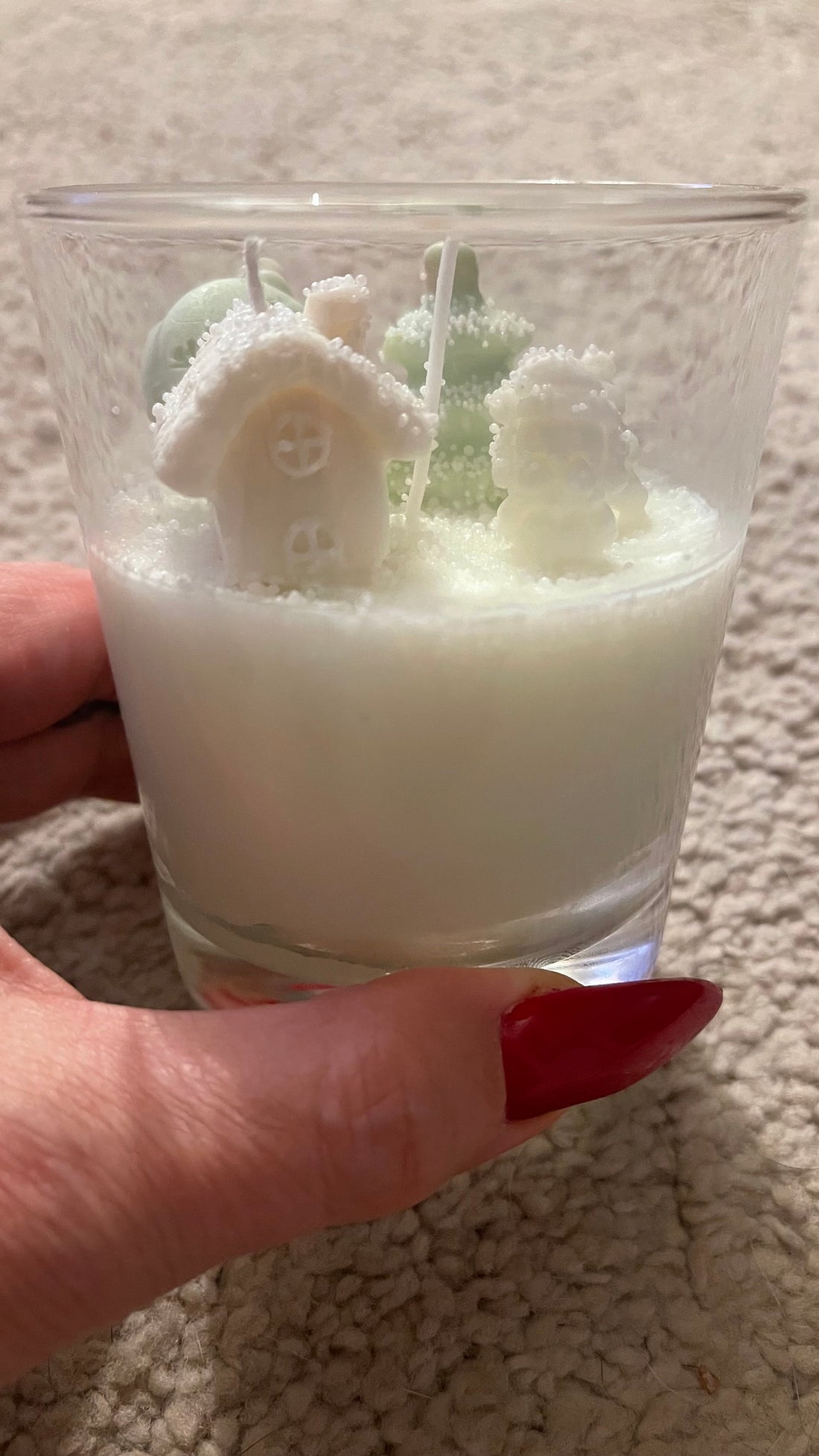 Candela Presepe Artigianale - Edizione Natalizia