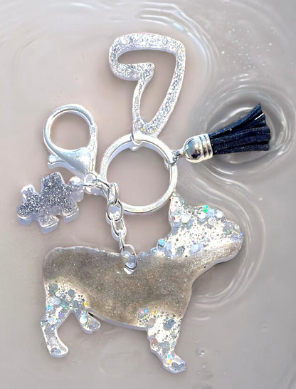 Portachiavi a forma di cane ❤️