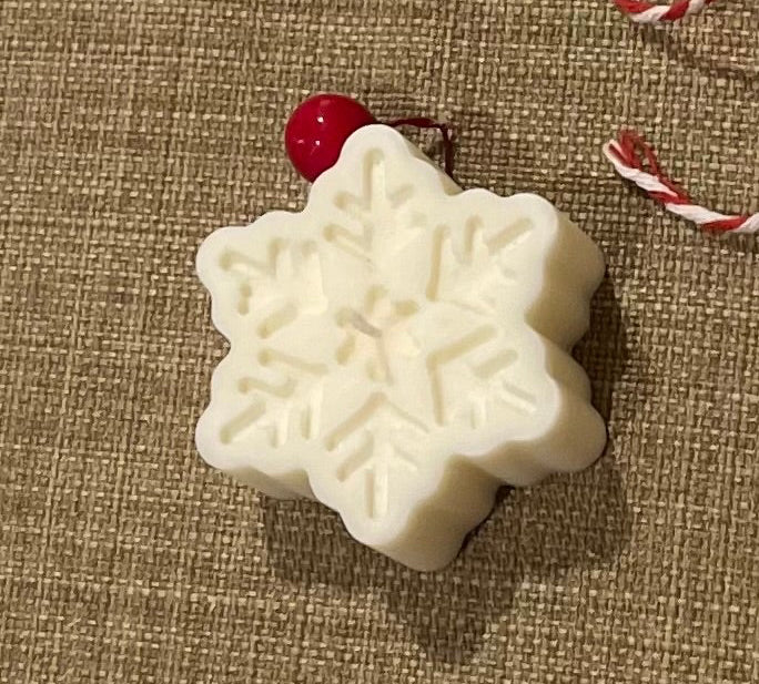 Set 3 Candele Natalizie Artigianali - Trio Christmas Joy