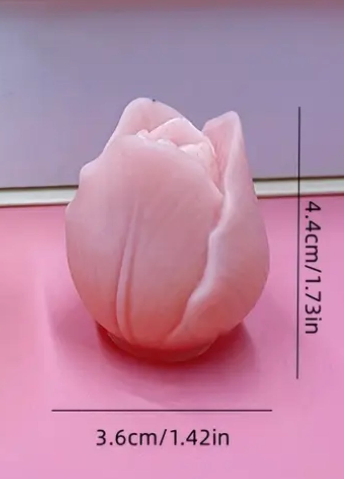 Candele fiore Margherita Set da 3 pz