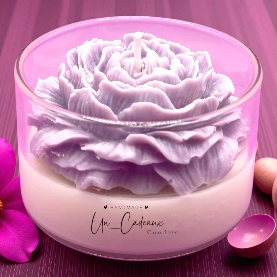 Bloom Candle – Candela Fiore in Cera di Soia
