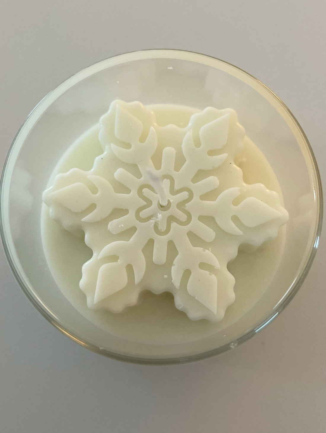 Cristallo d’Inverno – Candela Artigianale in Cera di Soia Naturale