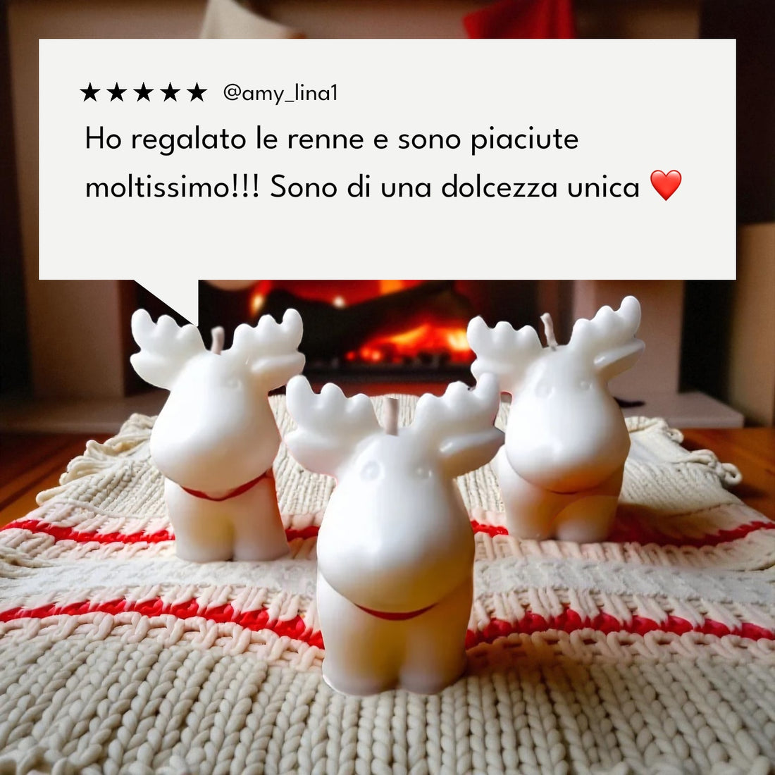 Candela Artigianale Christmas Helpers