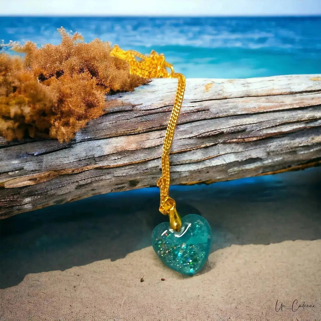 Ciondolo cuore turchese💎 - Un_Cadeaux