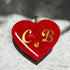 Ciondolo in Resina Cuore Rosso Personalizzabile❤️ - Un_Cadeaux