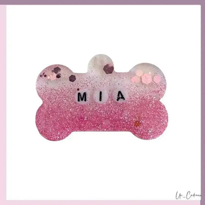 Medaglietta per cani glitter - Un_Cadeaux