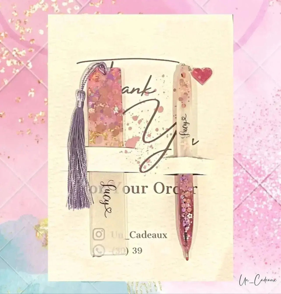 Penne & segnalibro - Un_Cadeaux