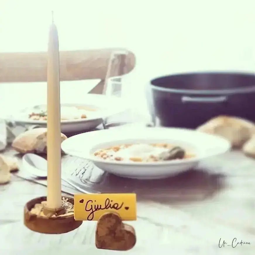 Portacandele in cemento ✨🕯️ segnaposto 🩶 - Un_Cadeaux