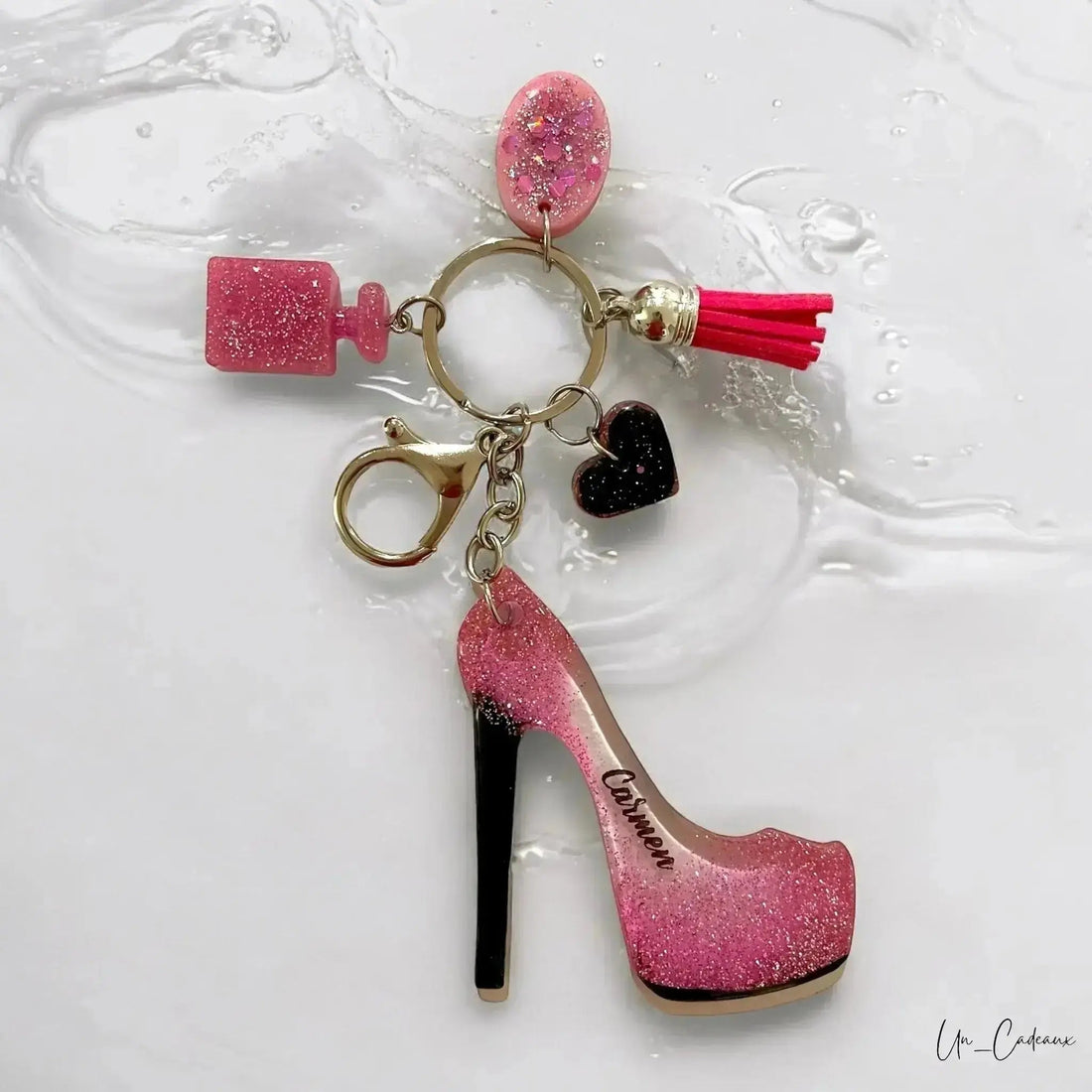 Portachiavi scarpa con tacco a spillo - Un_Cadeaux