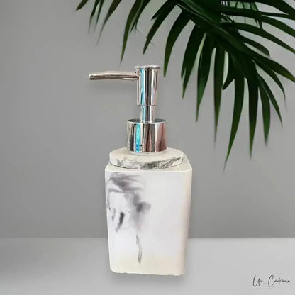 Set lavabo con dispencer e bicchiere - Un_Cadeaux